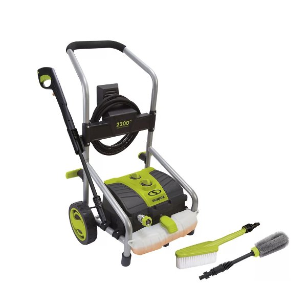 SPX4003-ULT 2,200psi Electric Pressure Washer with Utility Brush and Wheel Brush