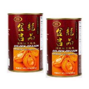 Golden Dragon Abalone w/ Superior Sauce (Ready-to-eat) Set of 2