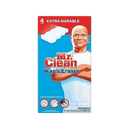 Shop Staples for Mr. Clean&reg; Magic Eraser Extra Power, 4/Pack