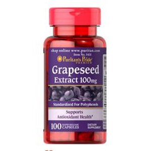 Grapeseed葡萄籽精华 100 mg，100粒装