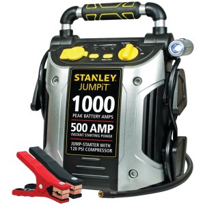 Stanley 1000 Amp 车用应急启动电源+空气压缩机