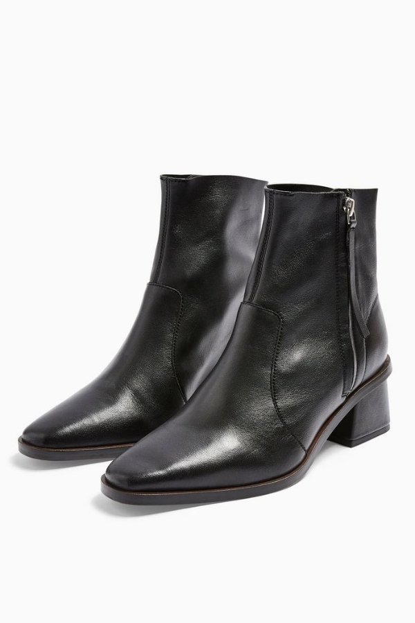 MARGOT Leather Mid Boots