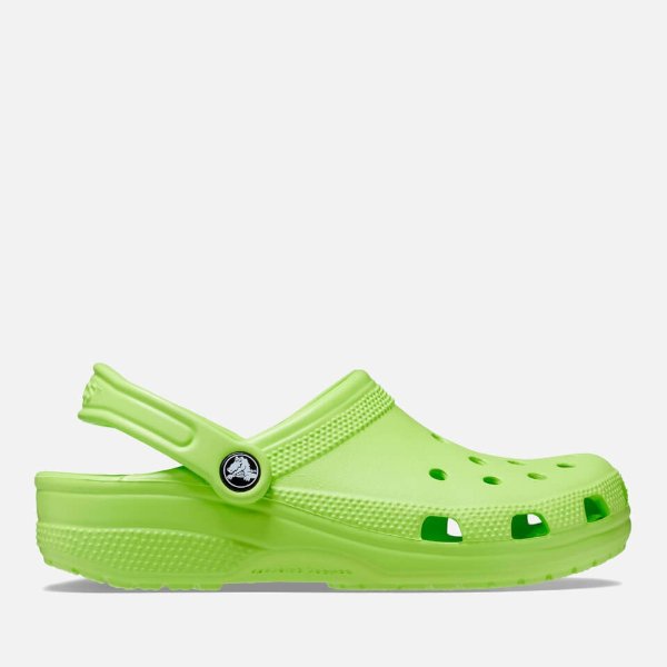 Crocs青苹果绿洞洞鞋明星款2cm