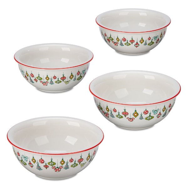 Mickey Mouse and Friends Christmas Bowl Set | shopDisney