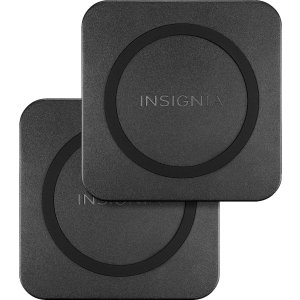 史低价：Insignia 10W Qi 10W 无线充电板 2件装