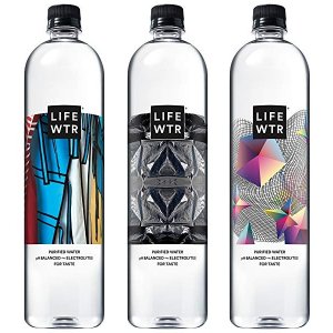LIFEWTR 画布瓶身 PH平衡电解质水 500ml 运动瓶 12瓶