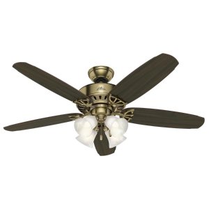 Hunter Large Room 52-in Indoor Ceiling Fan with Light