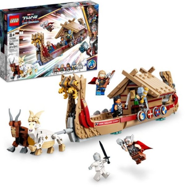 Super Heroes The Goat Boat 76208
