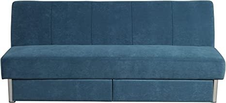 Lifestyle Solutions Serta Darby Convertible Sofa Sofabed, Aqua