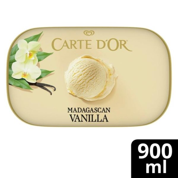 Carte D'or 马达加斯加香草冰淇淋桶 900ml