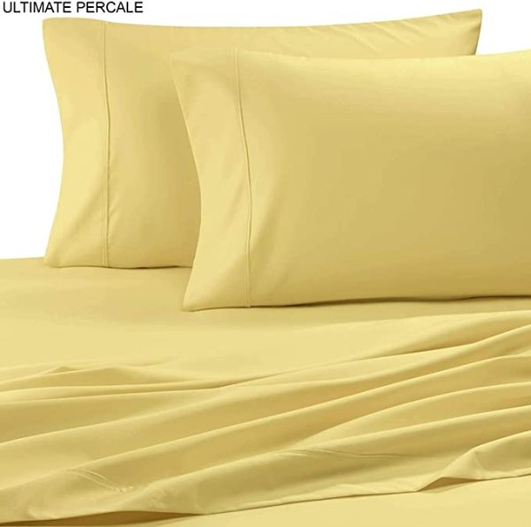 Ultimate Percale 400 Thread Count 100% Cotton Pillow Case Set