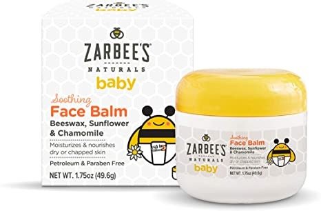 's Naturals Baby Soothing Face Balm, Beeswax, Chamomile, 1.75 Ounce