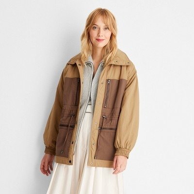 Women's Two Tone Quilt Lined Jacket - Future Collective™ with Reese Blutstein