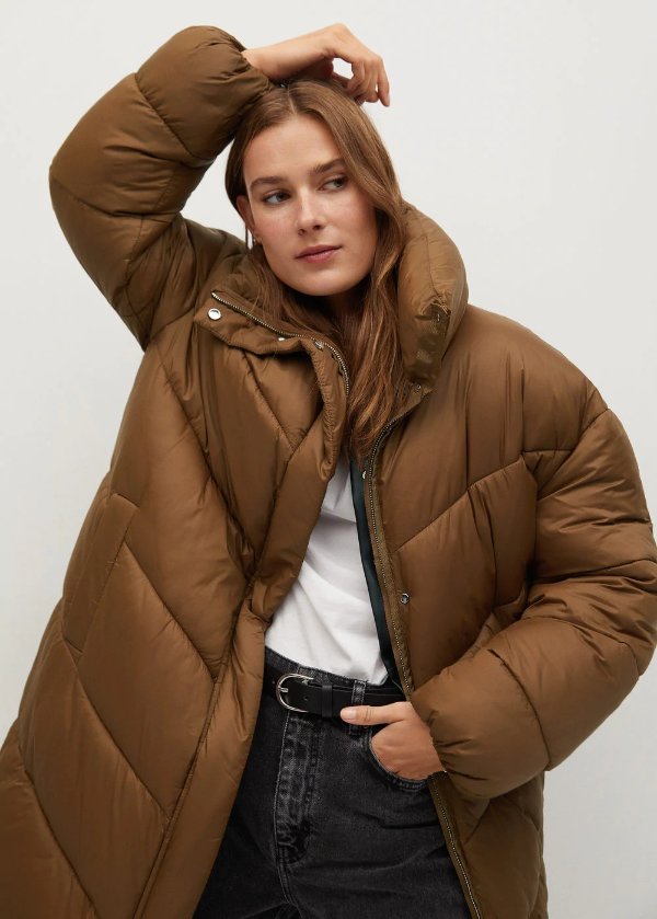 Oversize quilted coat - Women | OUTLET USA