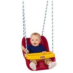 Fisher-Price Infant To Toddler Swing in Red