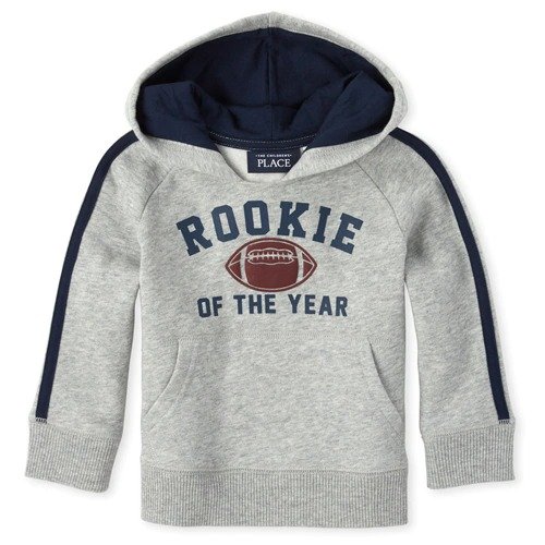 Baby And Toddler Boys Sports Fleece Hoodie Top