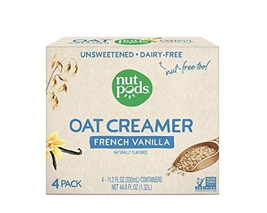 Oat Coffee Creamer by, French Vanilla 4-pack