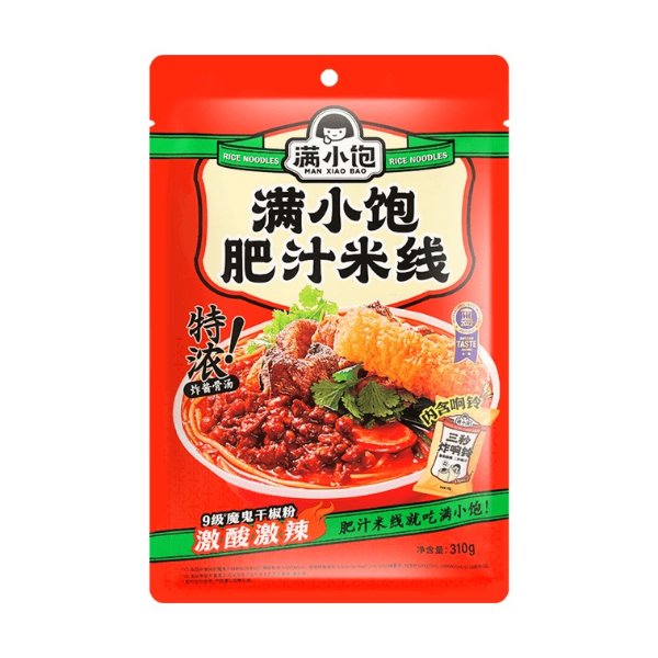ManXiaoBao Thick Juice Rice Noodles 310g