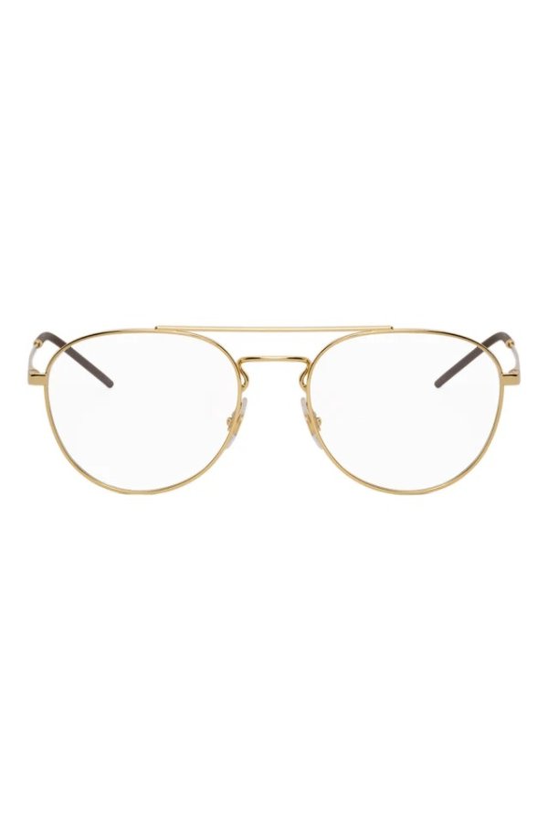 Gold Aviator Glasses