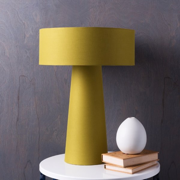 Bradley Table Lamp, Green - Contemporary - Table Lamps - by ShopFreely