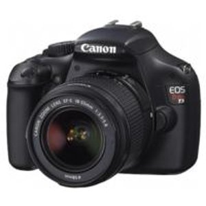 Canon 12.2-Megapixel EOS Rebel T3 Digital SLR Camera with 18-55mm Lens + Worth $130 in Points