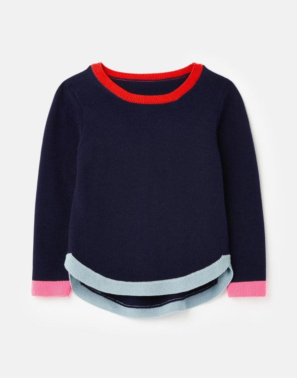 Isabella Curved Hem Knit 3-12 Years