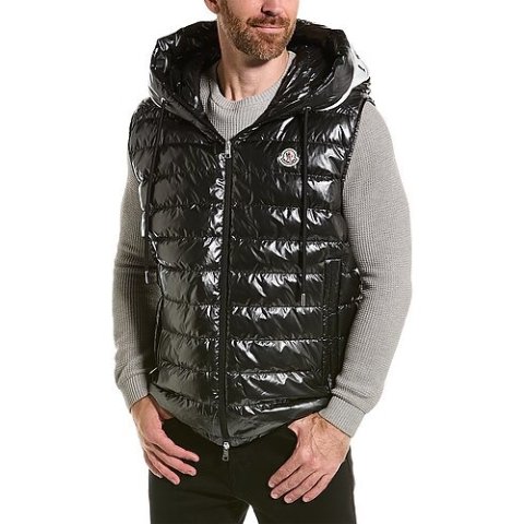 MonclerDown Vest / Gilt