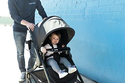 Stroller, Travel System Ready, 180 Reversible with One-Hand Fold, Graphite