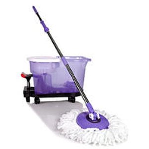 Spin Mop Deluxe Cleaning System with Mop Head and Surprise Dolly
