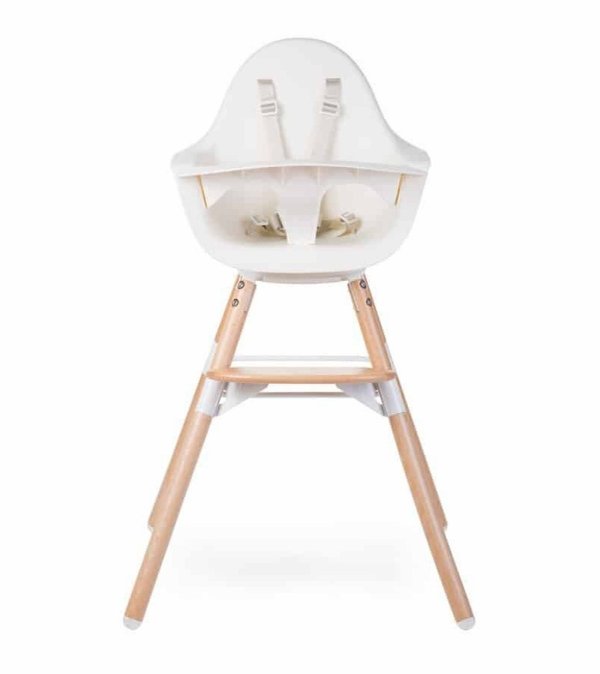Childhome Evolu ONE.80° High Chair - White