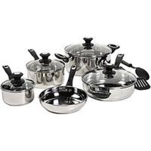 Bella™ 11-pc. Stainless Steel Cookware Set