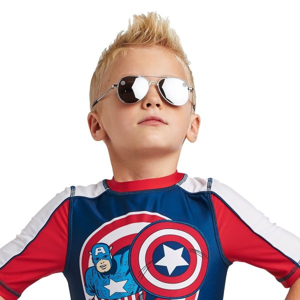 Captain America 造型儿童墨镜