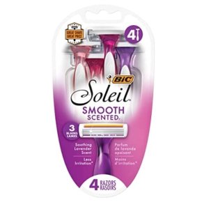 BIC Soleil Smooth Scent Women’s Disposable Razor 4支装