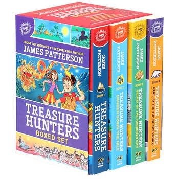 James Patterson Treasure Hunters: 4 Book Boxed Set