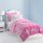 Dream Factory Magical Princess Ultra Soft Microfiber Girls Comforter Set, Pink, Twin @ Amazon