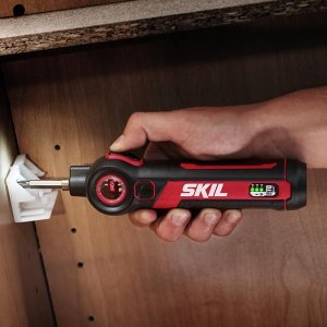 SKIL Twist 2.0 Rechargeable 4V Screwdriver with Pivoting Head