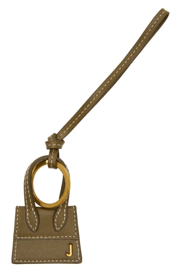 Khaki & Gold 'Le Porte Cles Chiquito' Keychain