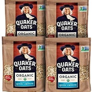 Quaker 有机速食早餐燕麦 4包