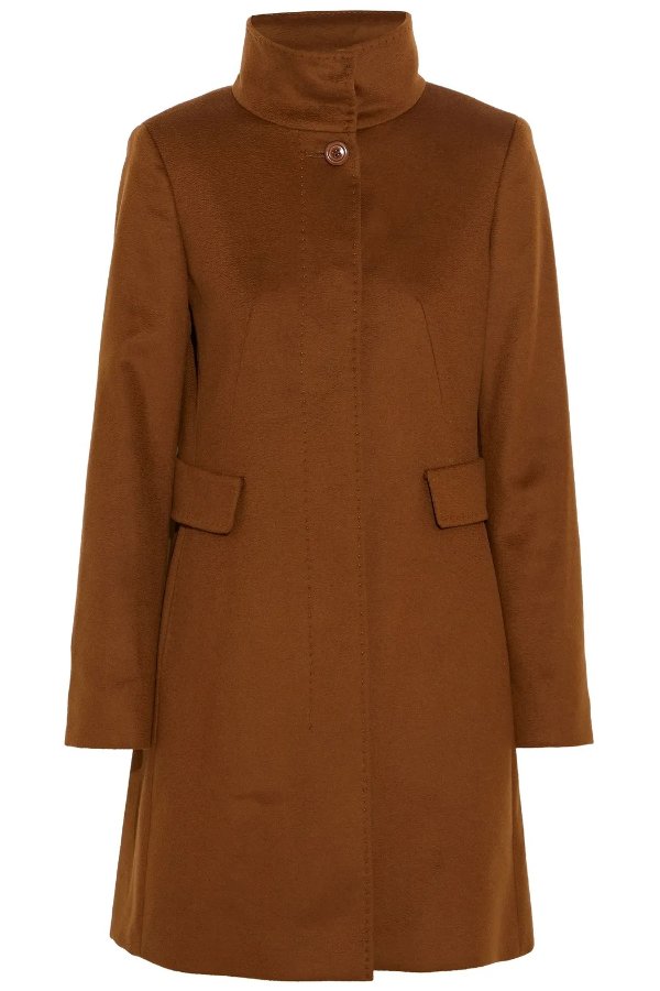 Agnese wool-felt coat