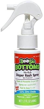 Diaper Rash Cream Spray by Boogie Bottoms