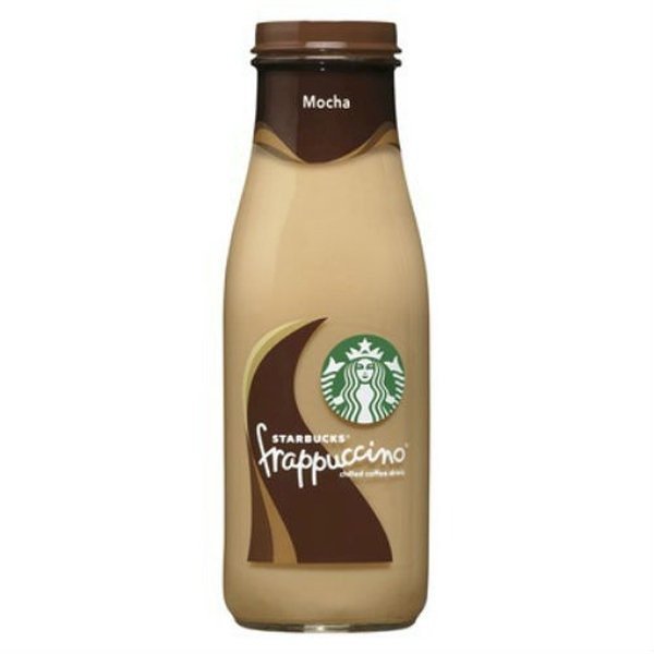 Coffee Frappuccino Mocha 13.7 Oz Glass Bottle Pack of 12