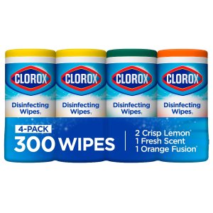 Clorox 消毒纸巾 75片 x 4罐
