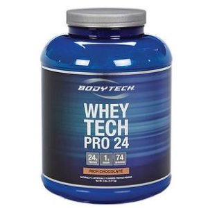 BodyTech Whey Tech Pro 24 天然乳清蛋白粉(5磅装)折上折热卖