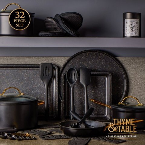 Thyme & Table 32-Piece Cookware & Bakeware Non-Stick Set, $89