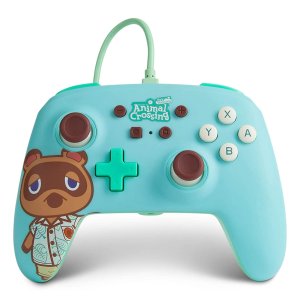 POWER A Enhanced Wired Controller for Nintendo Switch - Animal Crossing: Tom Nook