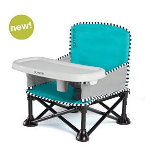 史低价：Summer Infant 可折叠儿童餐椅，外出就餐超方便