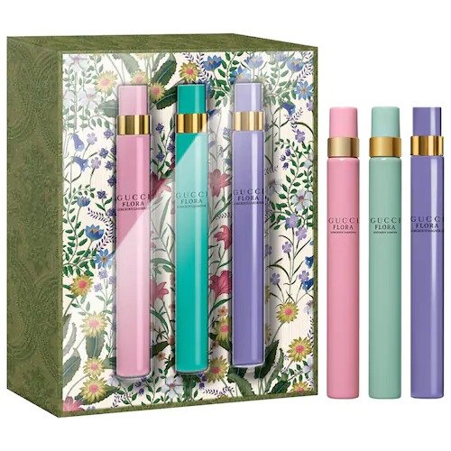 Flora Gorgeous Travel Spray Perfume Trio Set