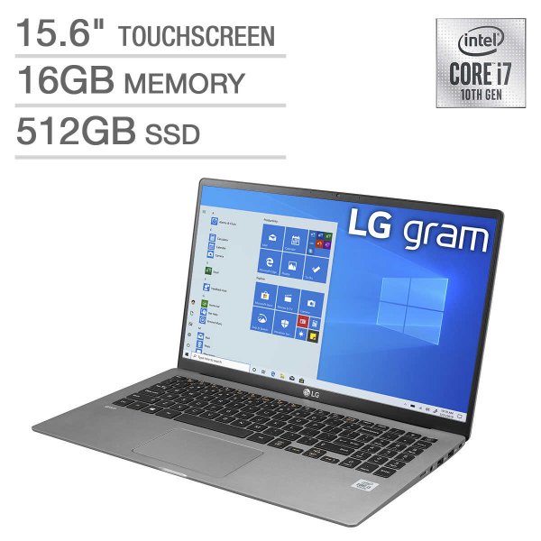gram 15.6" Touch FHD IPS Laptop