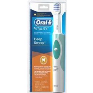 Vitality Deep Sweep Rechargeable Electric Toothbrush Powered By Braun 1 Count