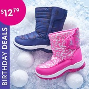 Zulily 儿童保暖雪地靴限时促销 冬季踩雪必备